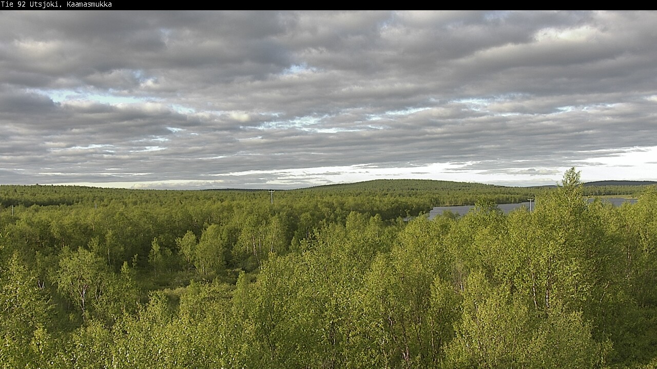 Weather Camera Image Väg 92 Utsjoki, Kaamasmukka, Utsjoki, Lappi