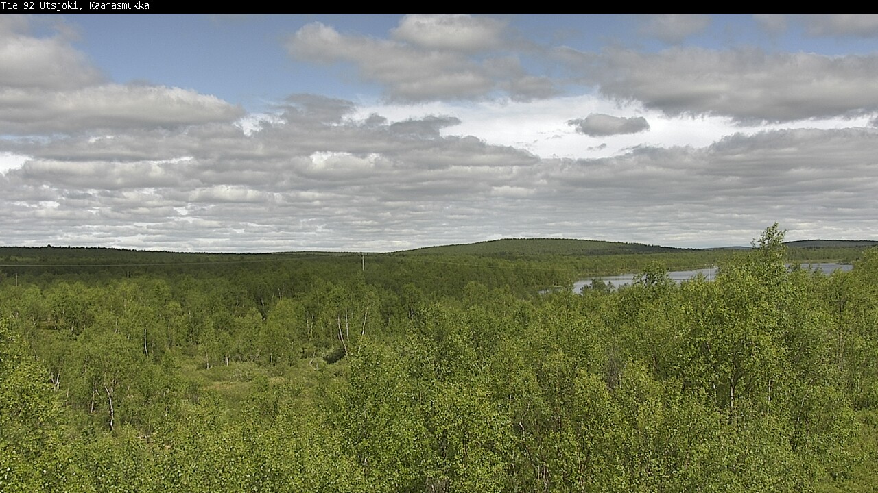 Weather Camera Image Väg 92 Utsjoki, Kaamasmukka, Utsjoki, Lappi