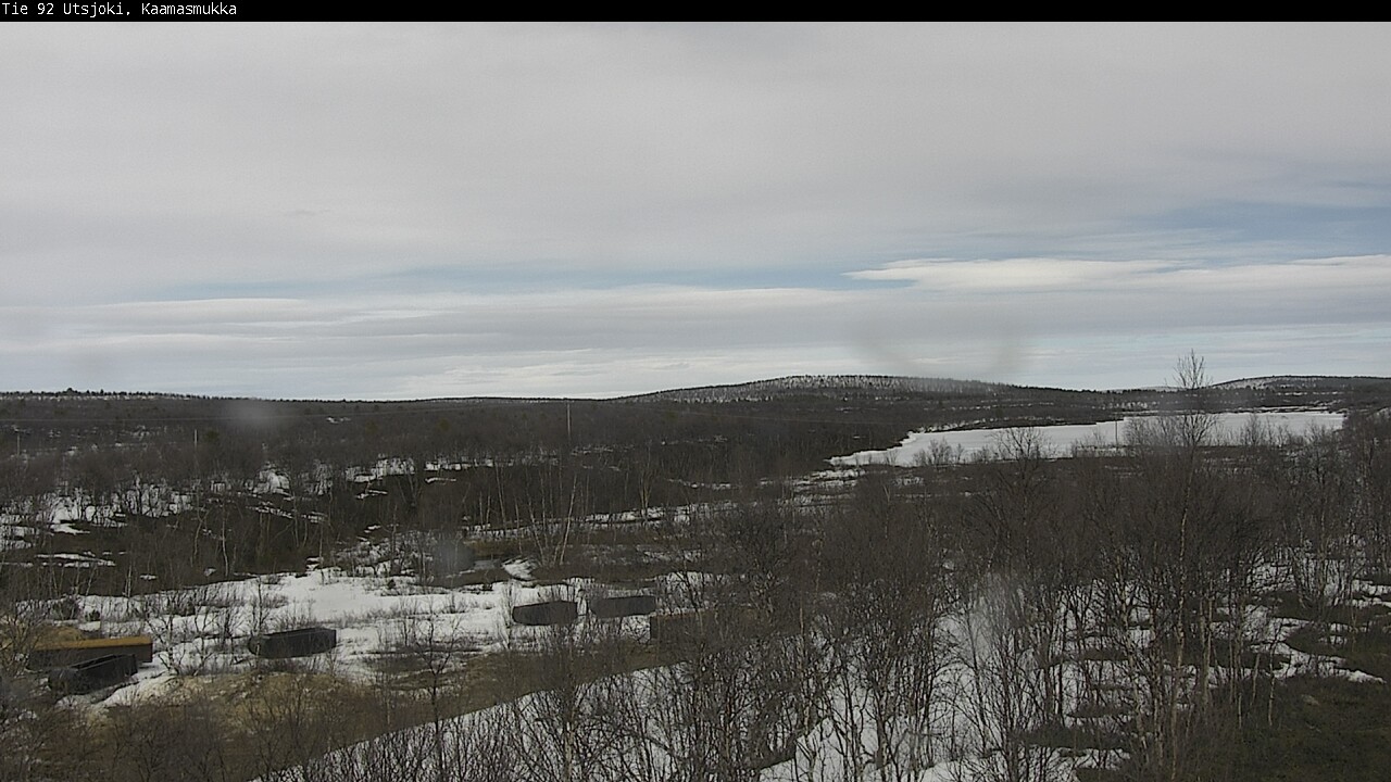 Weather Camera Image Väg 92 Utsjoki, Kaamasmukka, Utsjoki, Lappi