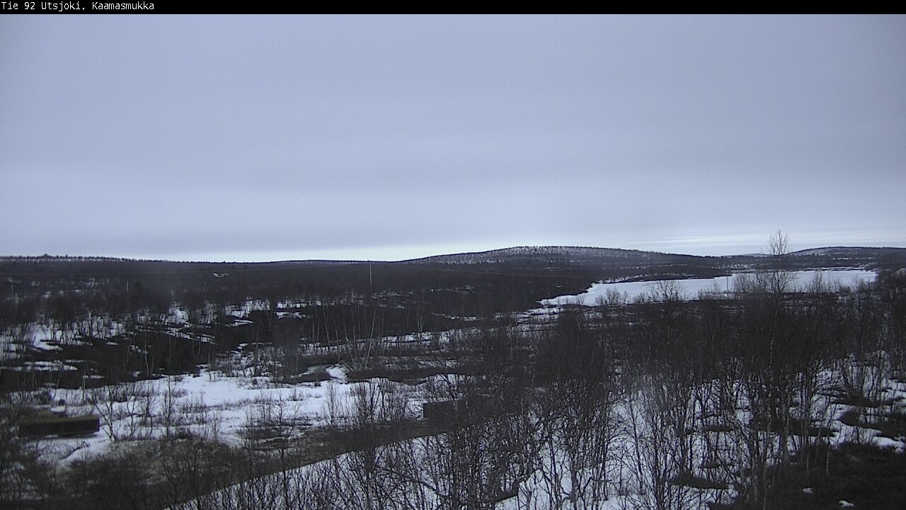 Weather Camera Image Väg 92 Utsjoki, Kaamasmukka, Utsjoki, Lappi