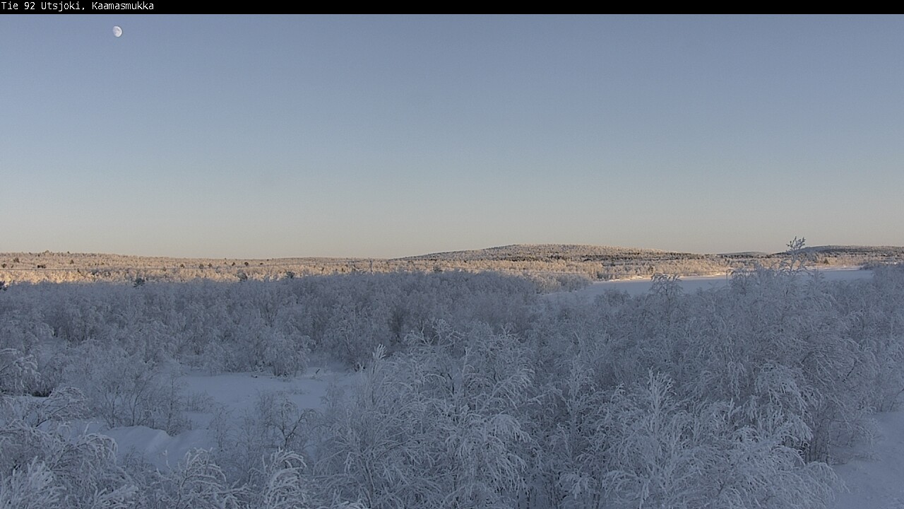 Kelikamerat Kuva Tie 92 Utsjoki, Kaamasmukka, Utsjoki, Lappi