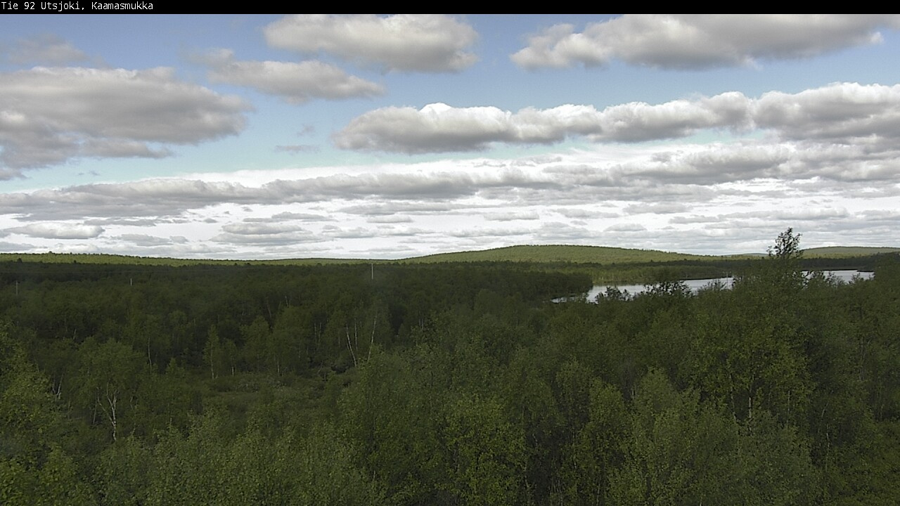 Weather Camera Image Väg 92 Utsjoki, Kaamasmukka, Utsjoki, Lappi