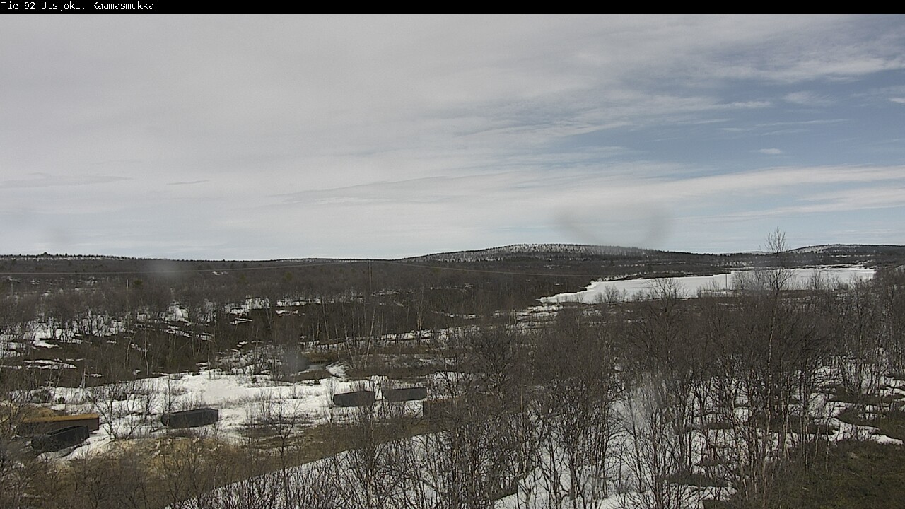 Weather Camera Image Väg 92 Utsjoki, Kaamasmukka, Utsjoki, Lappi