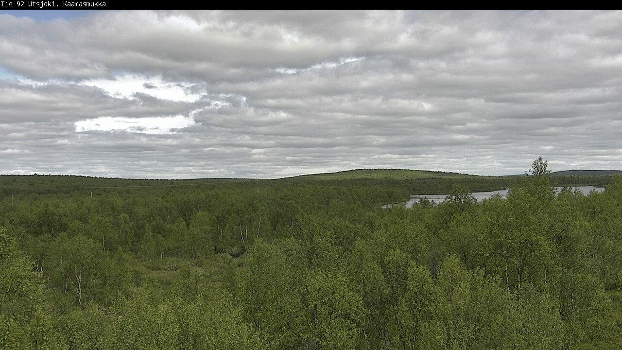 Weather Camera Image Väg 92 Utsjoki, Kaamasmukka, Utsjoki, Lappi