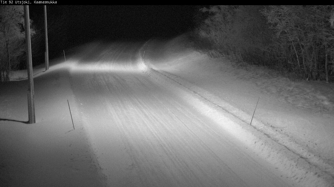 Weather Camera Image Road 92 Utsjoki, Kaamasmukka, Utsjoki, Lappi