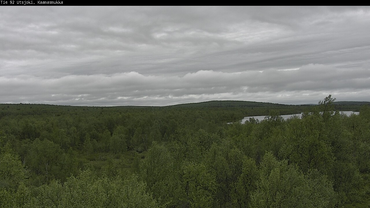 Weather Camera Image Road 92 Utsjoki, Kaamasmukka, Utsjoki, Lappi