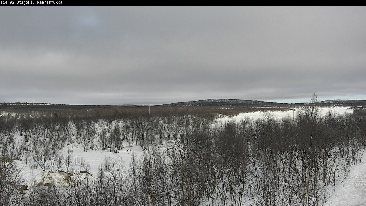 Kelikamerat Kuva Tie 92 Utsjoki, Kaamasmukka, Utsjoki, Lappi