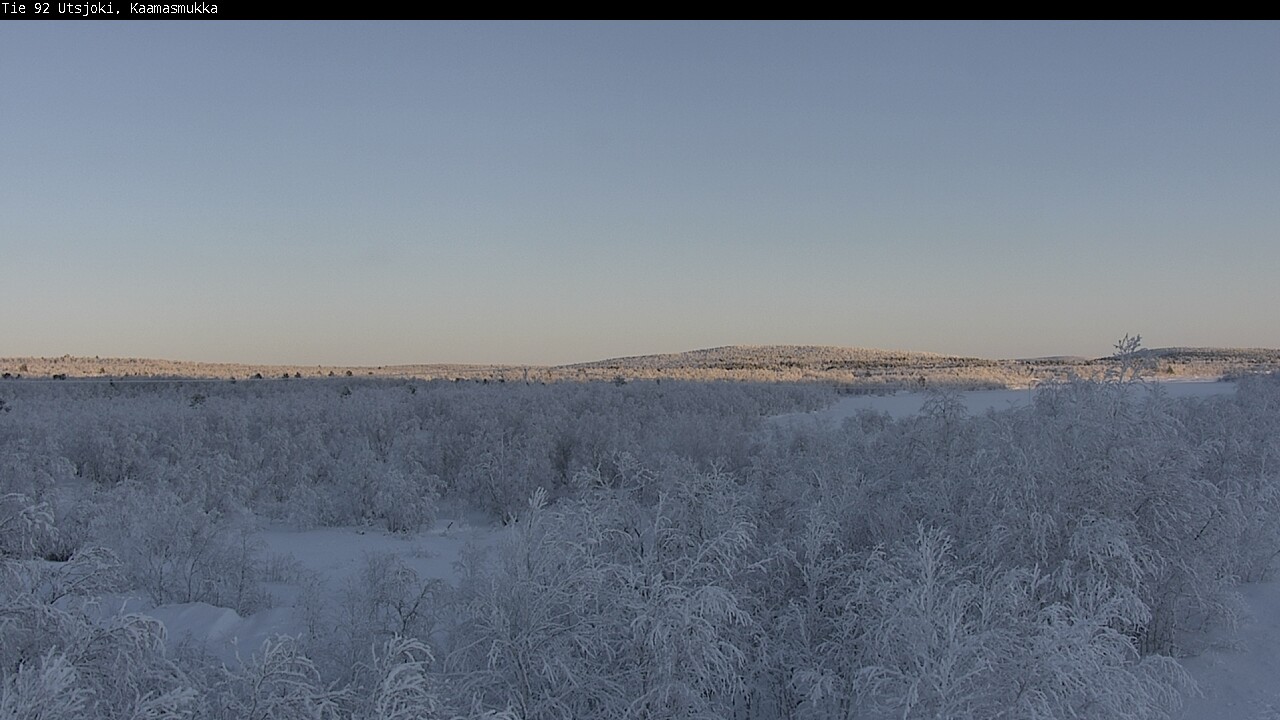 Kelikamerat Kuva Tie 92 Utsjoki, Kaamasmukka, Utsjoki, Lappi