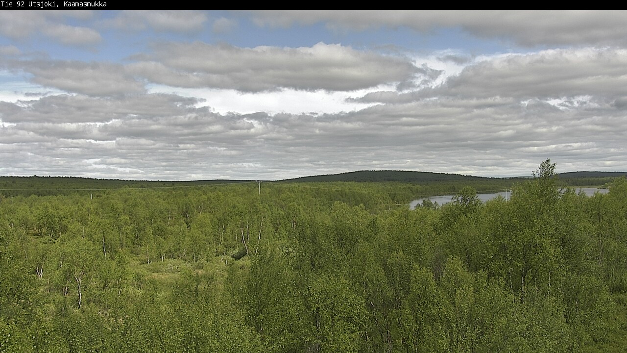 Weather Camera Image Väg 92 Utsjoki, Kaamasmukka, Utsjoki, Lappi