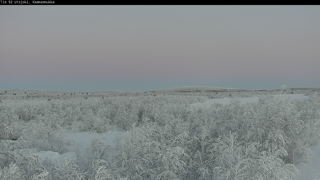 Kelikamerat Kuva Tie 92 Utsjoki, Kaamasmukka, Utsjoki, Lappi