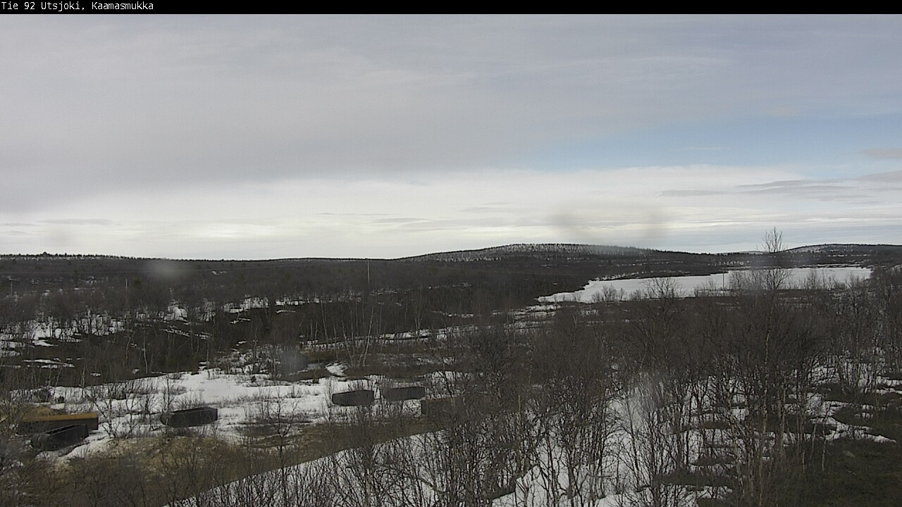 Weather Camera Image Väg 92 Utsjoki, Kaamasmukka, Utsjoki, Lappi