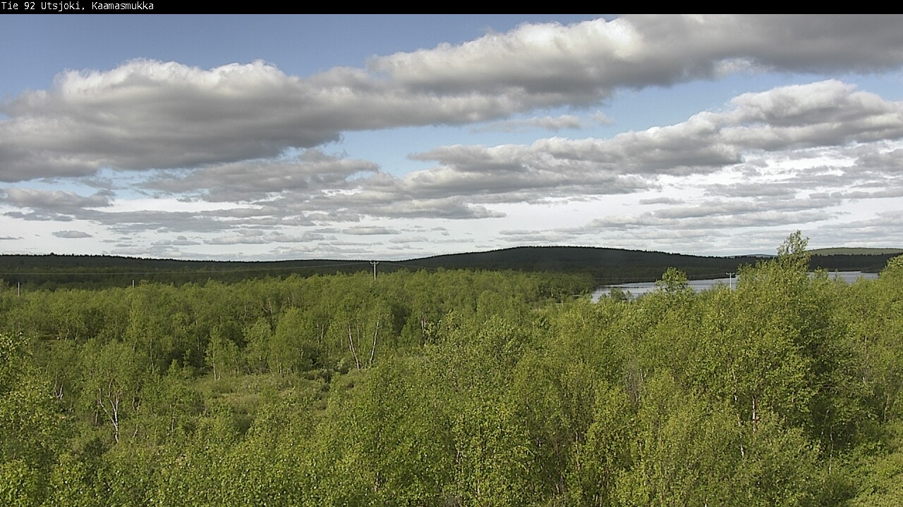 Weather Camera Image Väg 92 Utsjoki, Kaamasmukka, Utsjoki, Lappi
