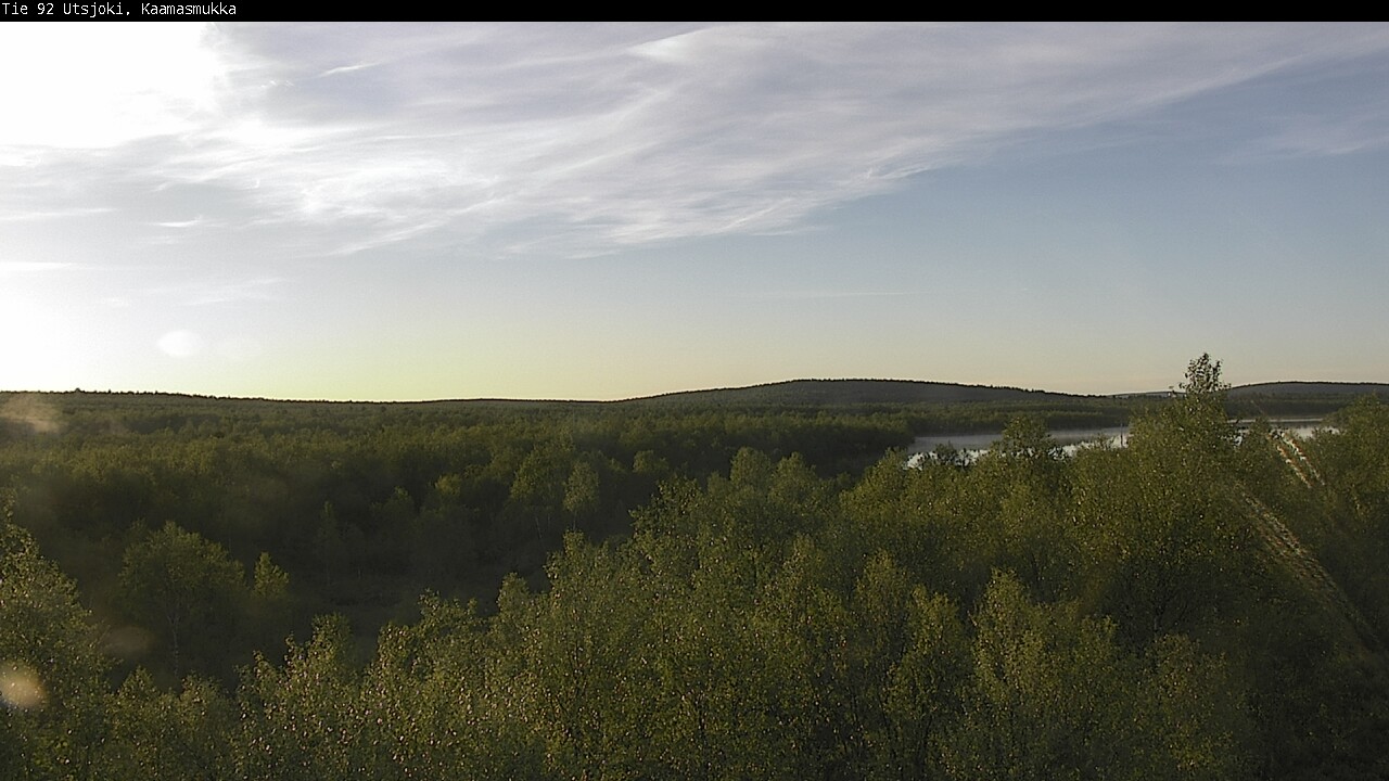 Weather Camera Image Väg 92 Utsjoki, Kaamasmukka, Utsjoki, Lappi