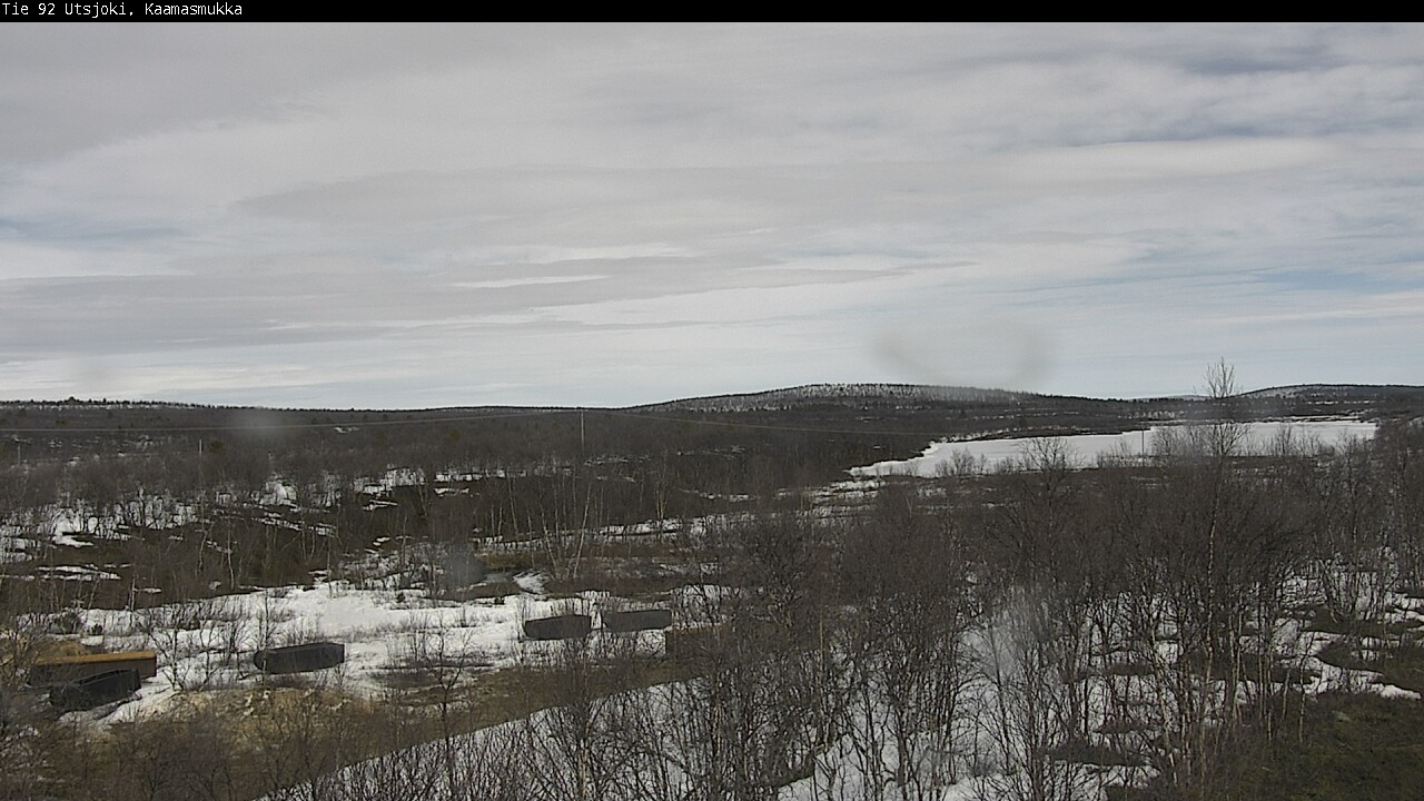 Weather Camera Image Väg 92 Utsjoki, Kaamasmukka, Utsjoki, Lappi