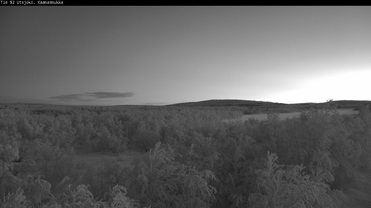Kelikamerat Kuva Tie 92 Utsjoki, Kaamasmukka, Utsjoki, Lappi