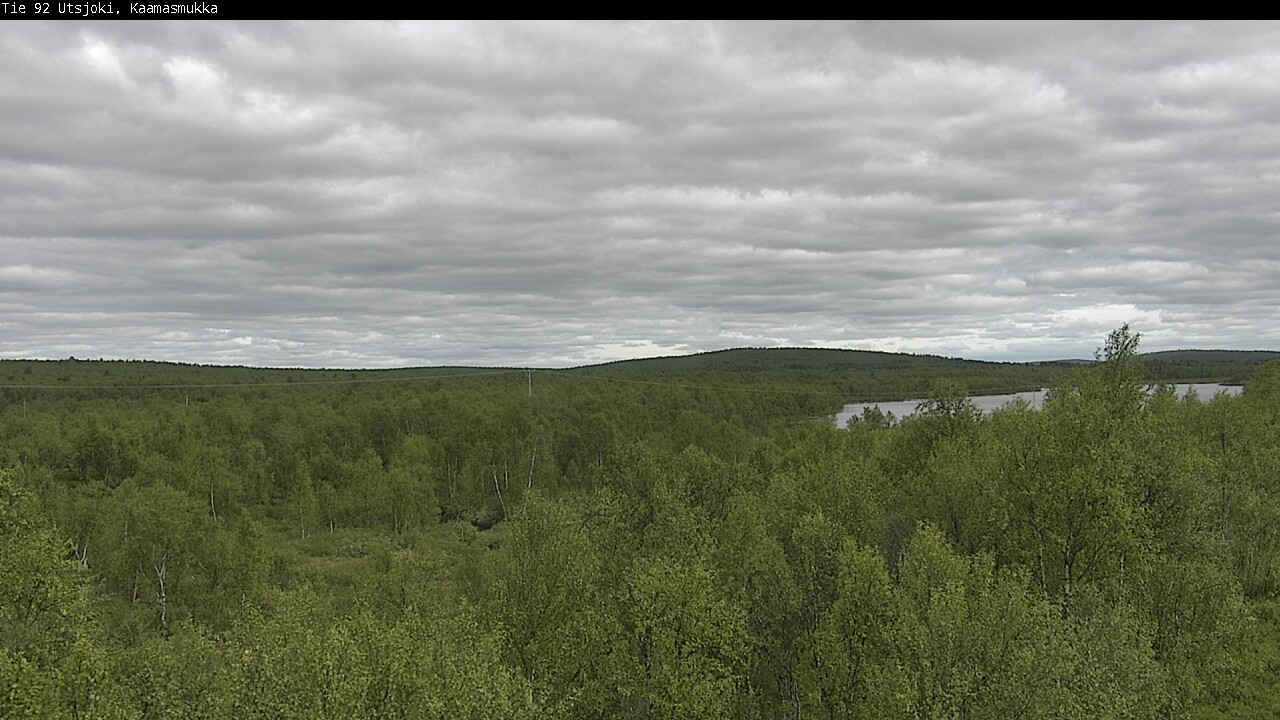 Weather Camera Image Väg 92 Utsjoki, Kaamasmukka, Utsjoki, Lappi