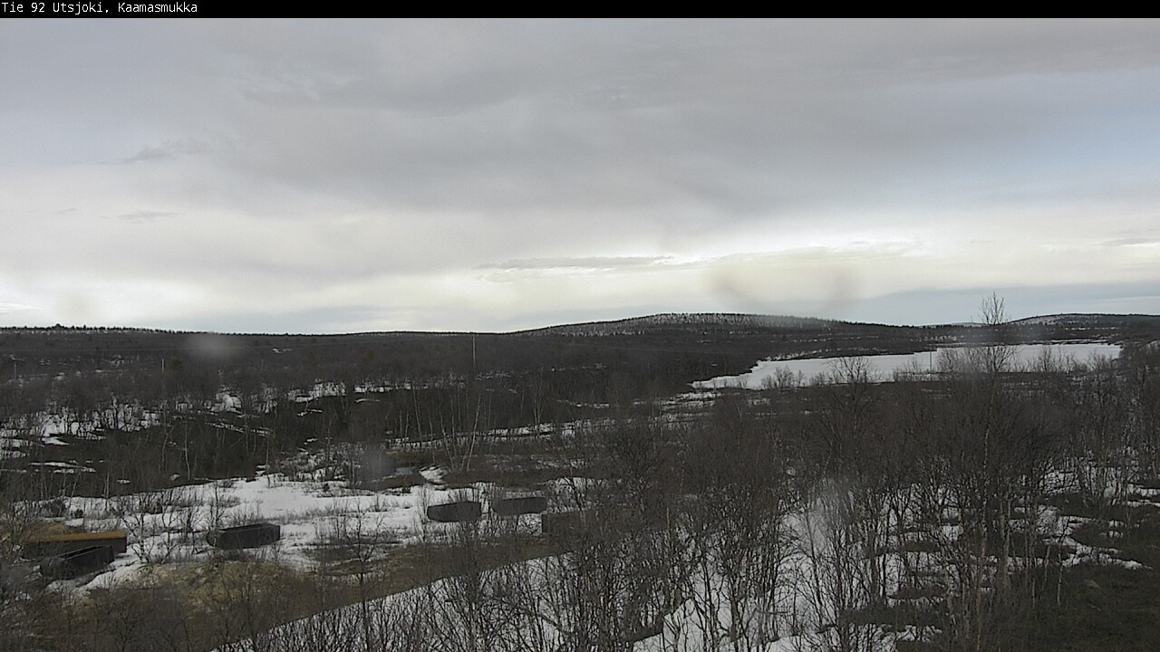 Weather Camera Image Väg 92 Utsjoki, Kaamasmukka, Utsjoki, Lappi