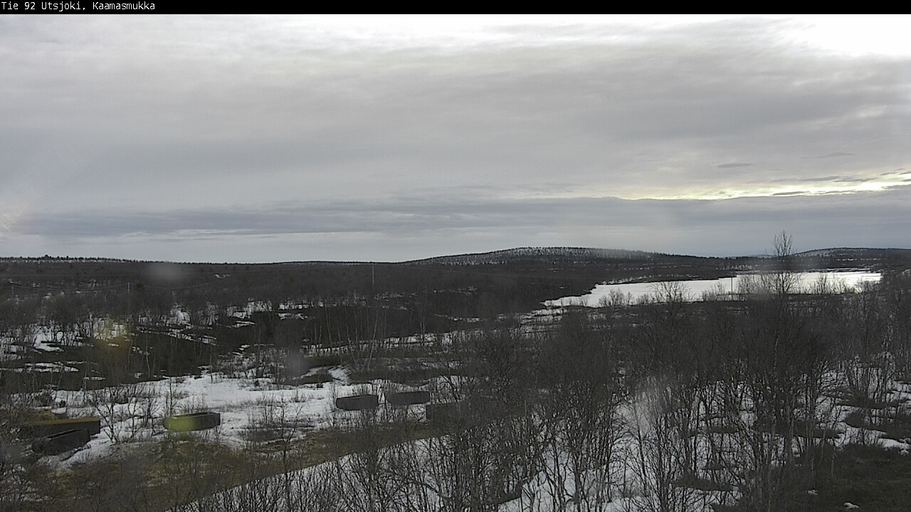 Weather Camera Image Väg 92 Utsjoki, Kaamasmukka, Utsjoki, Lappi