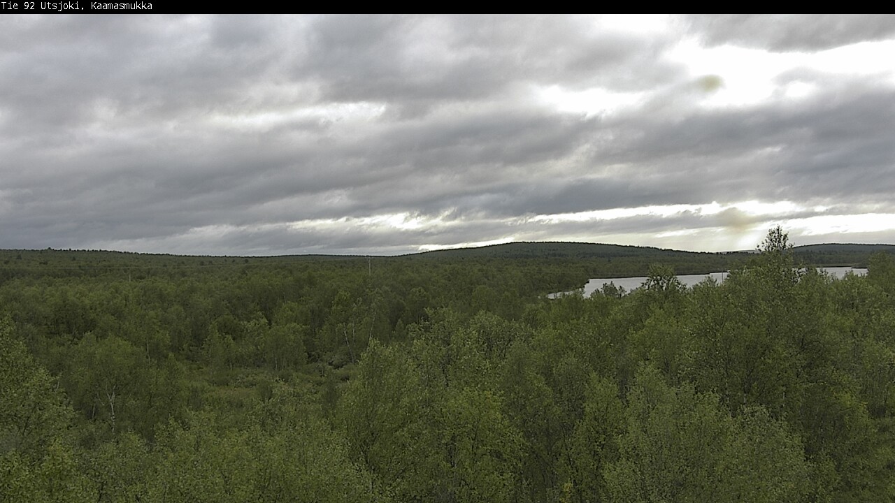 Weather Camera Image Road 92 Utsjoki, Kaamasmukka, Utsjoki, Lappi