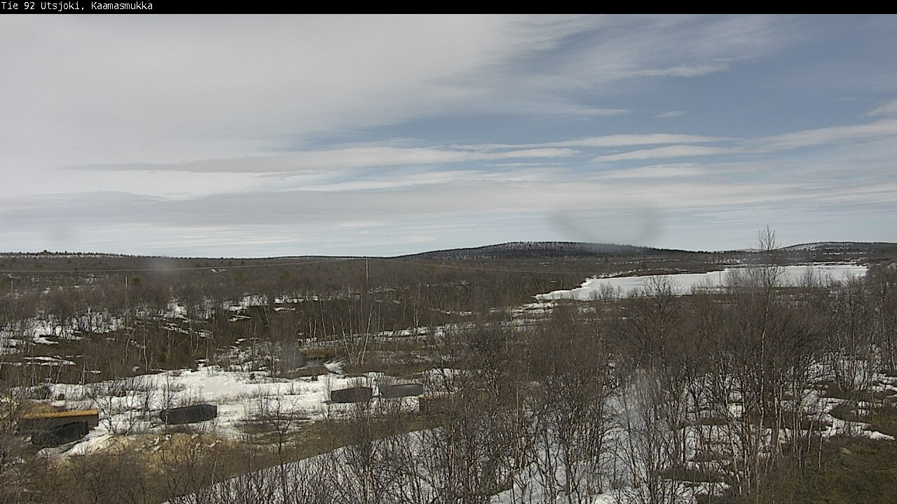 Weather Camera Image Väg 92 Utsjoki, Kaamasmukka, Utsjoki, Lappi
