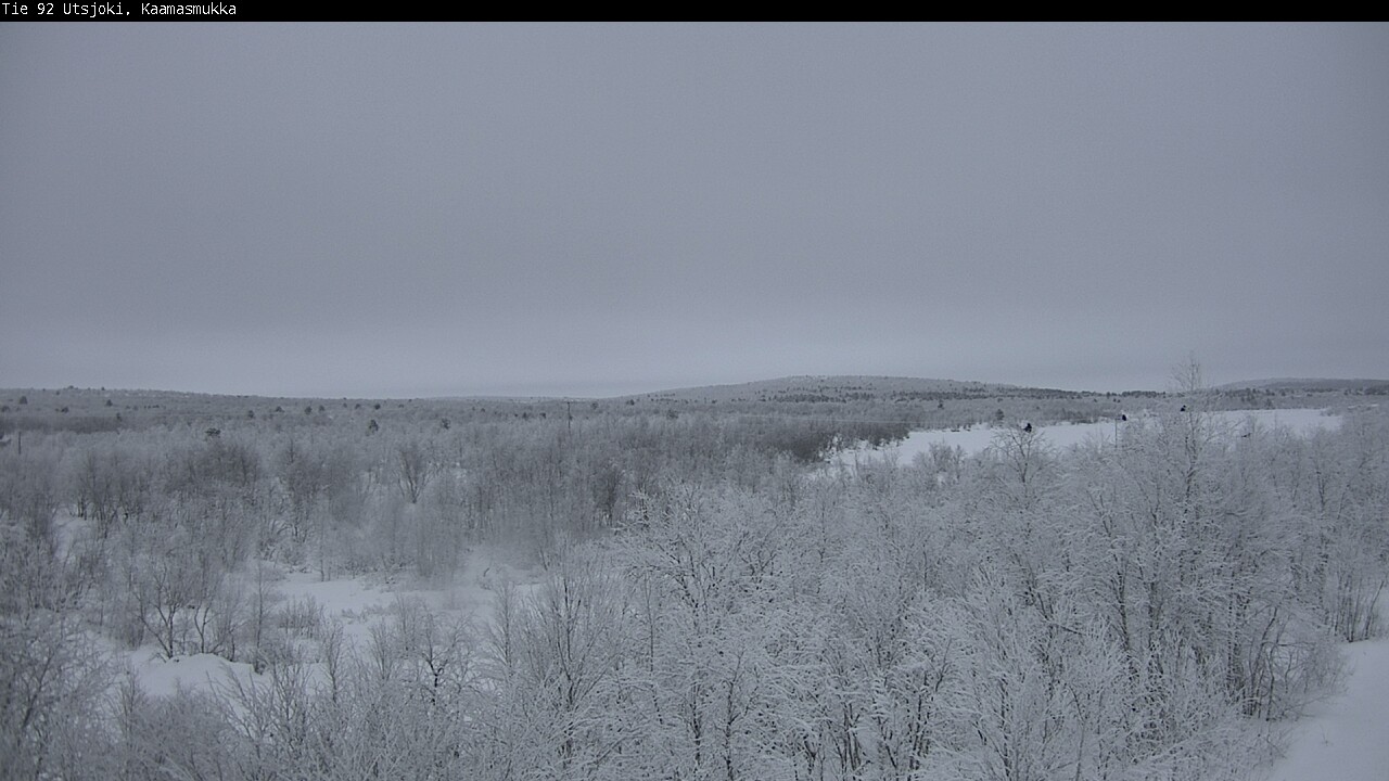 Kelikamerat Kuva Tie 92 Utsjoki, Kaamasmukka, Utsjoki, Lappi