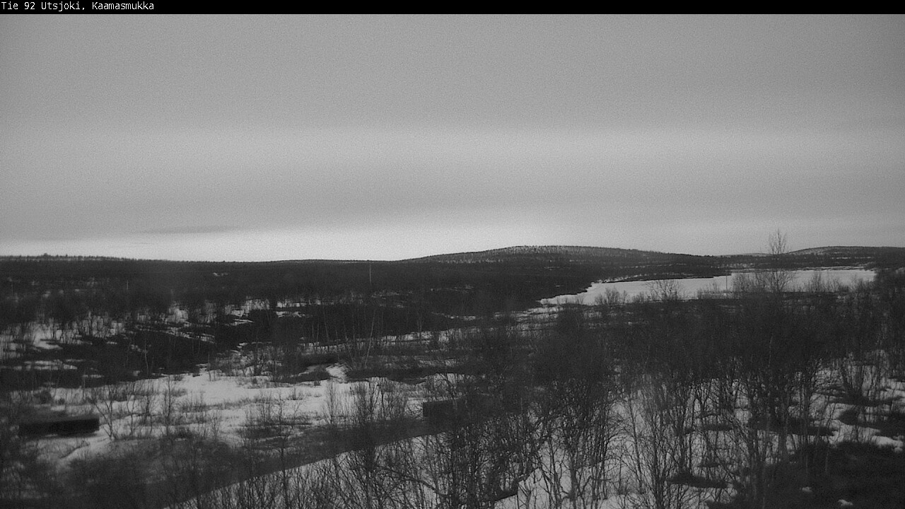 Weather Camera Image Väg 92 Utsjoki, Kaamasmukka, Utsjoki, Lappi