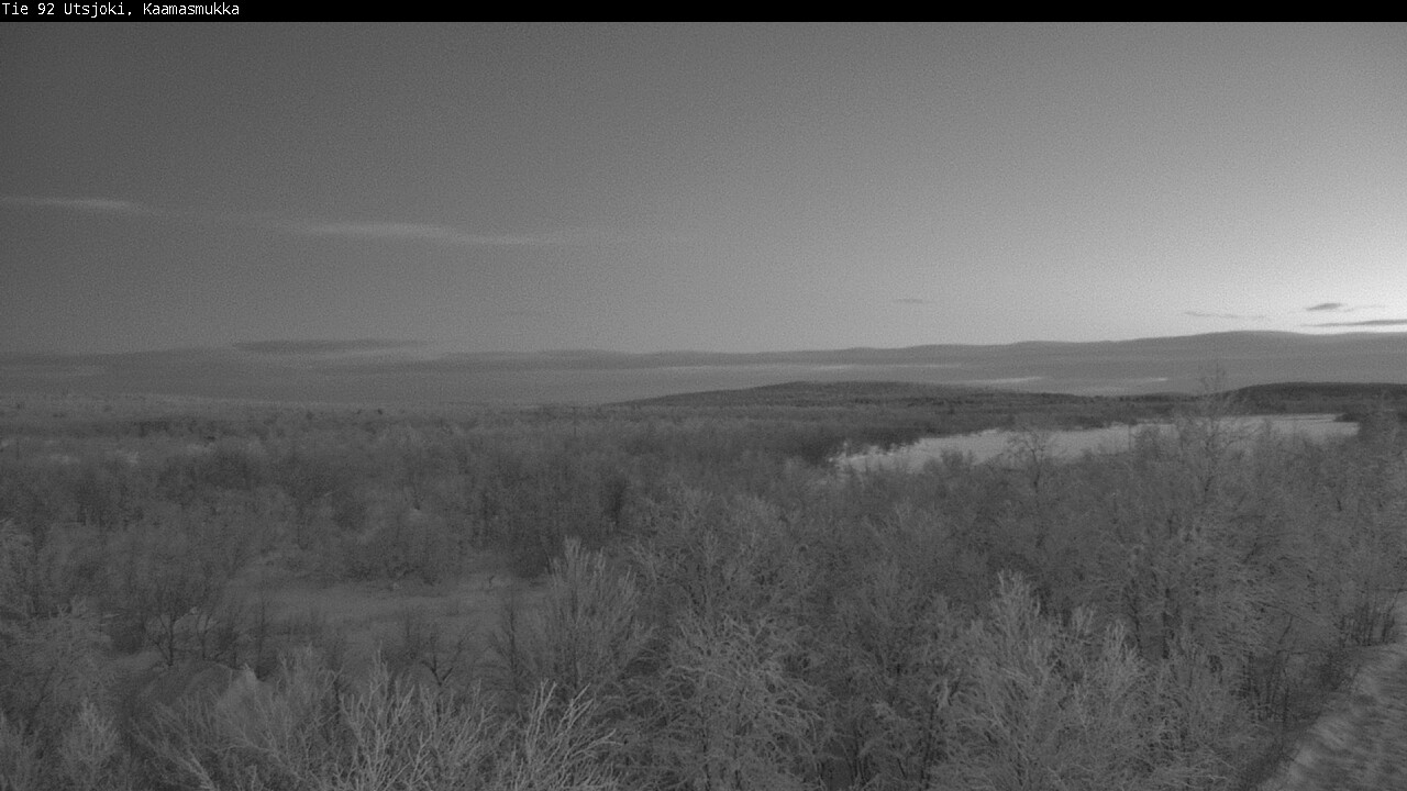 Weather Camera Image Road 92 Utsjoki, Kaamasmukka, Utsjoki, Lappi