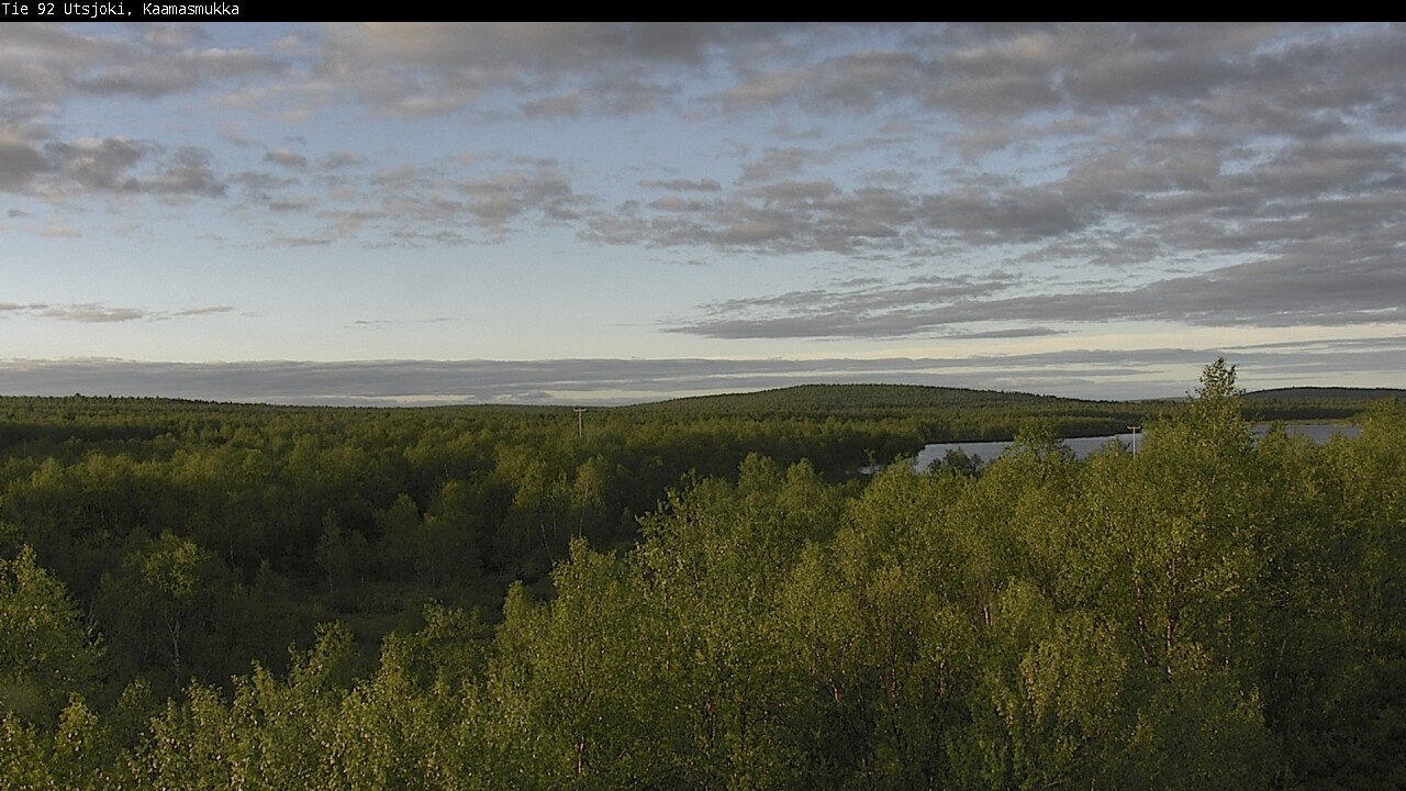 Weather Camera Image Väg 92 Utsjoki, Kaamasmukka, Utsjoki, Lappi