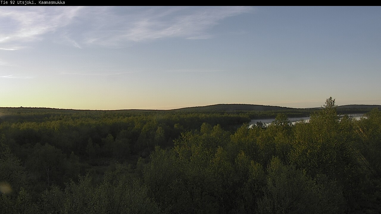 Weather Camera Image Väg 92 Utsjoki, Kaamasmukka, Utsjoki, Lappi