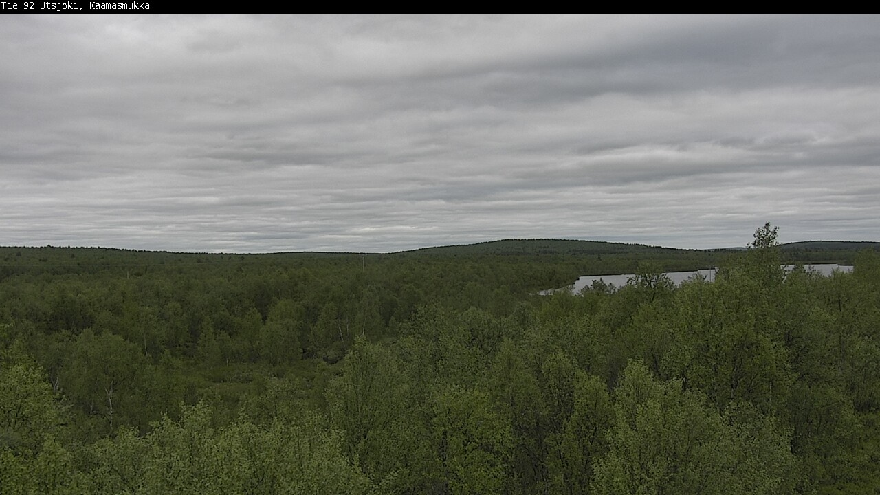 Kelikamerat Kuva Tie 92 Utsjoki, Kaamasmukka, Utsjoki, Lappi