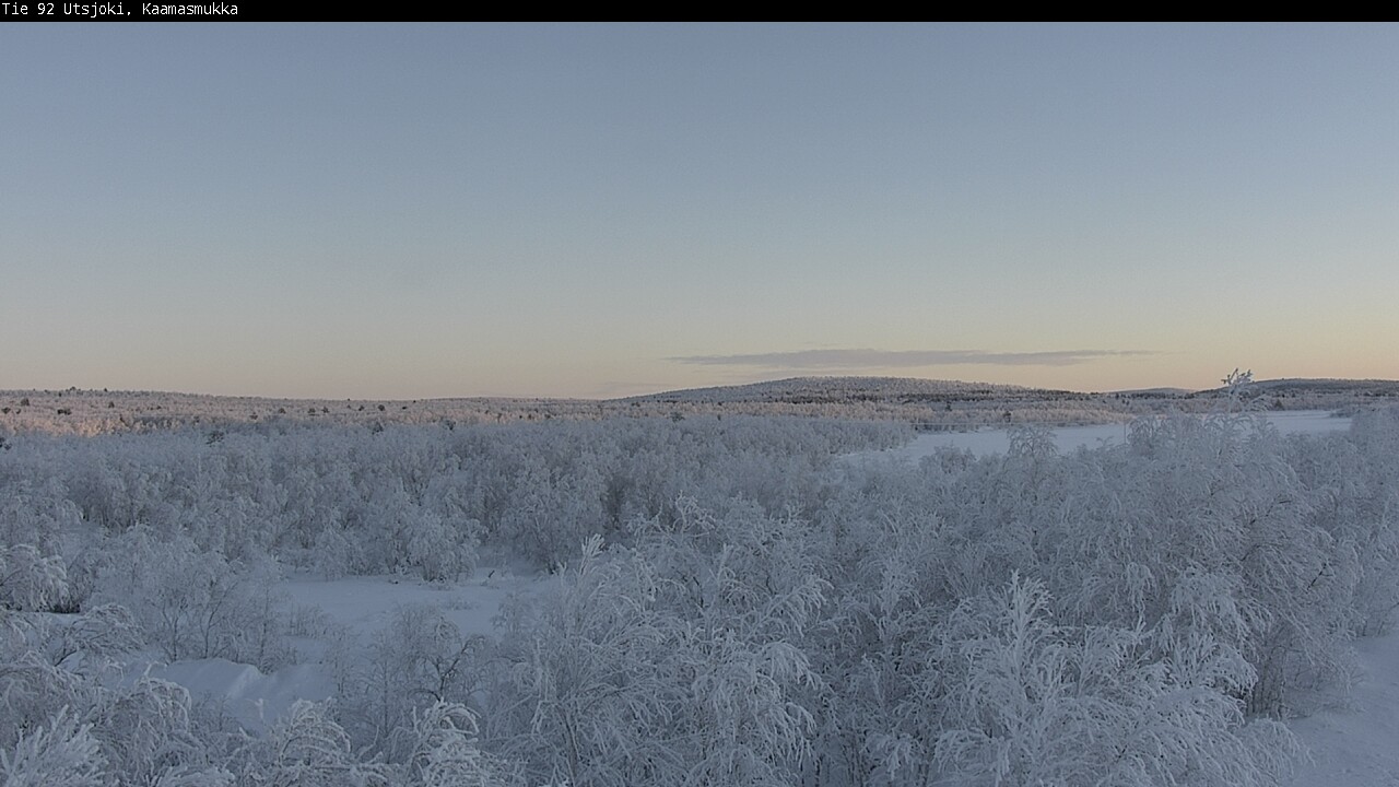 Kelikamerat Kuva Tie 92 Utsjoki, Kaamasmukka, Utsjoki, Lappi
