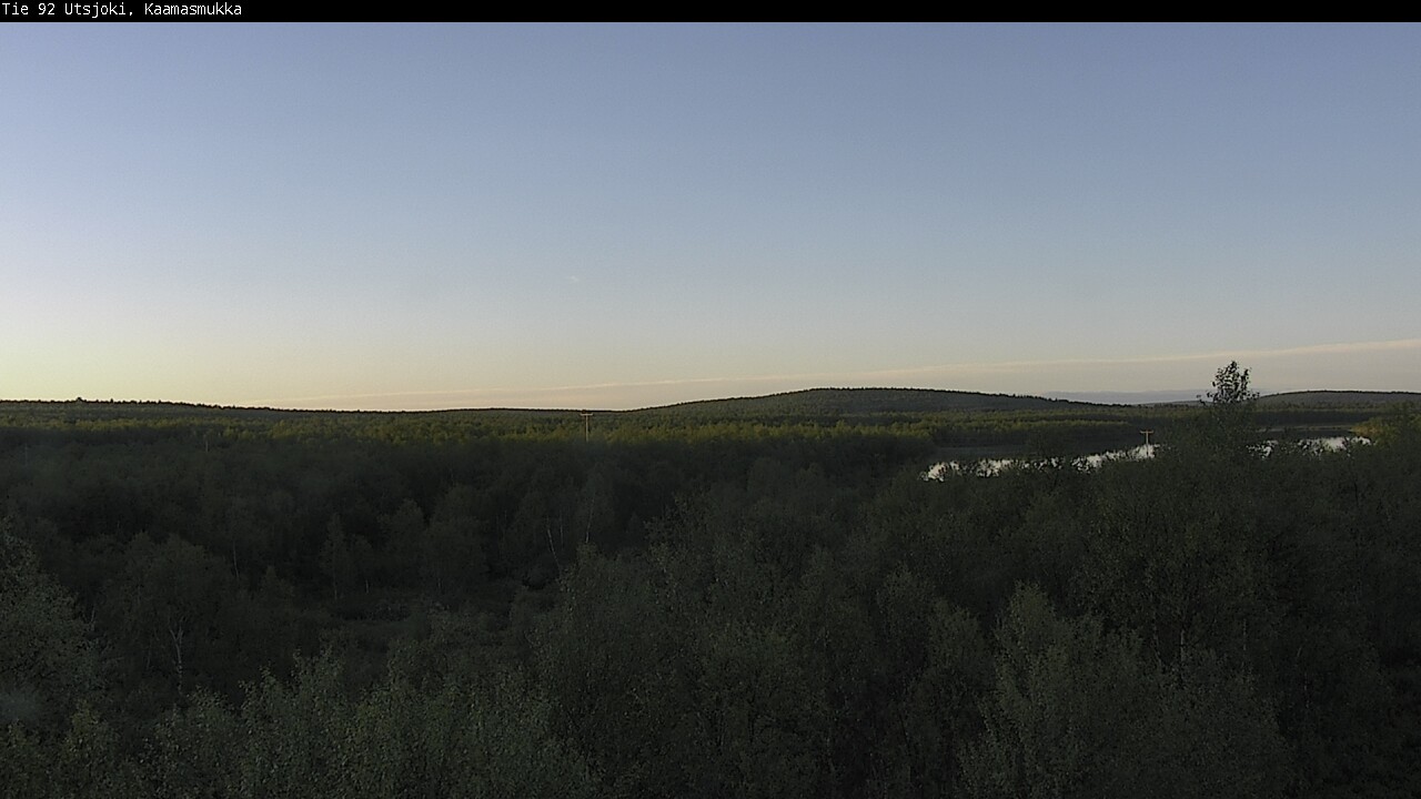 Weather Camera Image Väg 92 Utsjoki, Kaamasmukka, Utsjoki, Lappi