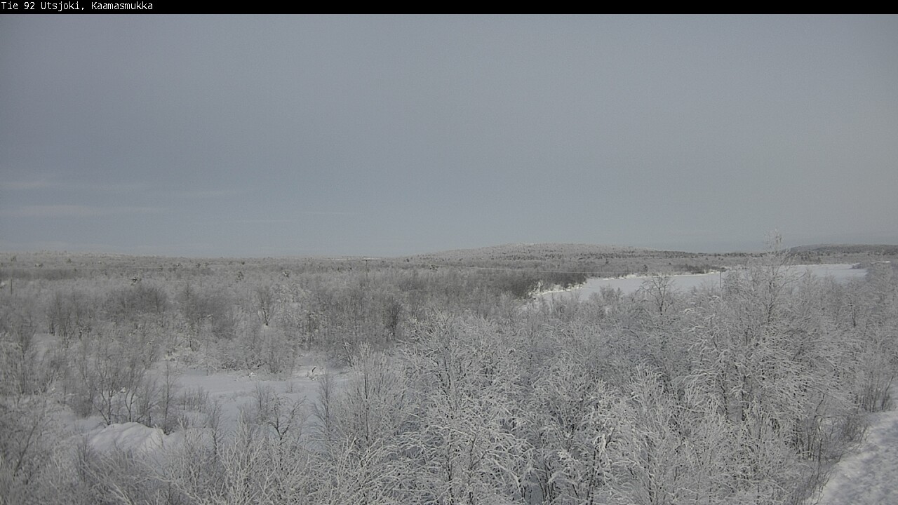 Weather Camera Image Väg 92 Utsjoki, Kaamasmukka, Utsjoki, Lappi