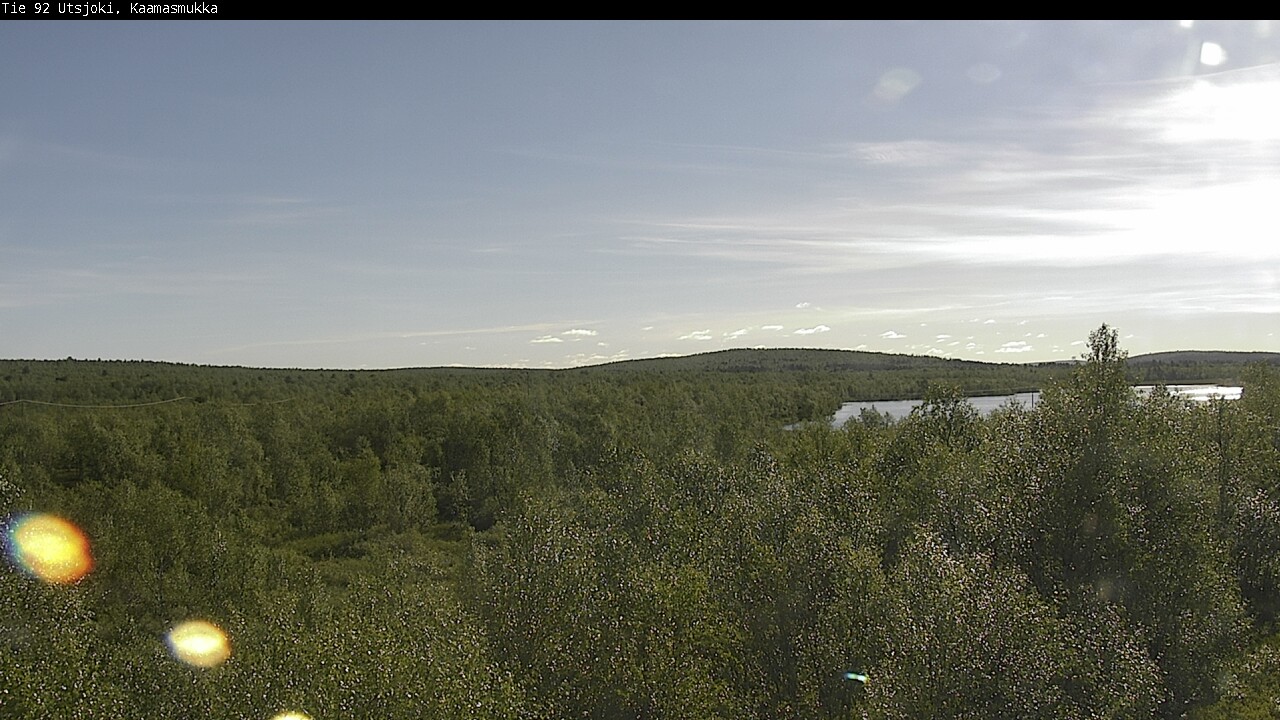 Weather Camera Image Väg 92 Utsjoki, Kaamasmukka, Utsjoki, Lappi