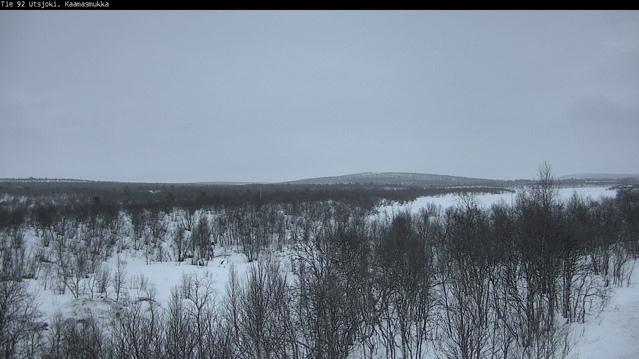 Kelikamerat Kuva Tie 92 Utsjoki, Kaamasmukka, Utsjoki, Lappi