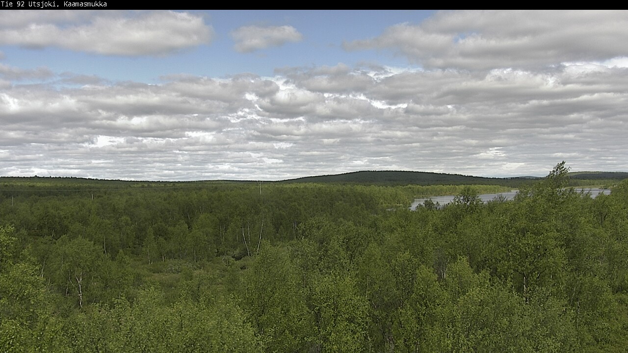 Weather Camera Image Väg 92 Utsjoki, Kaamasmukka, Utsjoki, Lappi