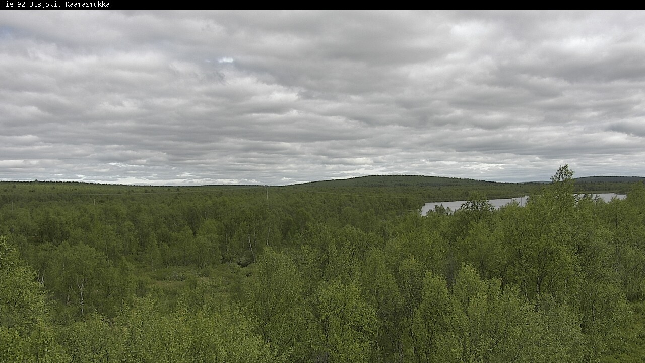 Weather Camera Image Väg 92 Utsjoki, Kaamasmukka, Utsjoki, Lappi