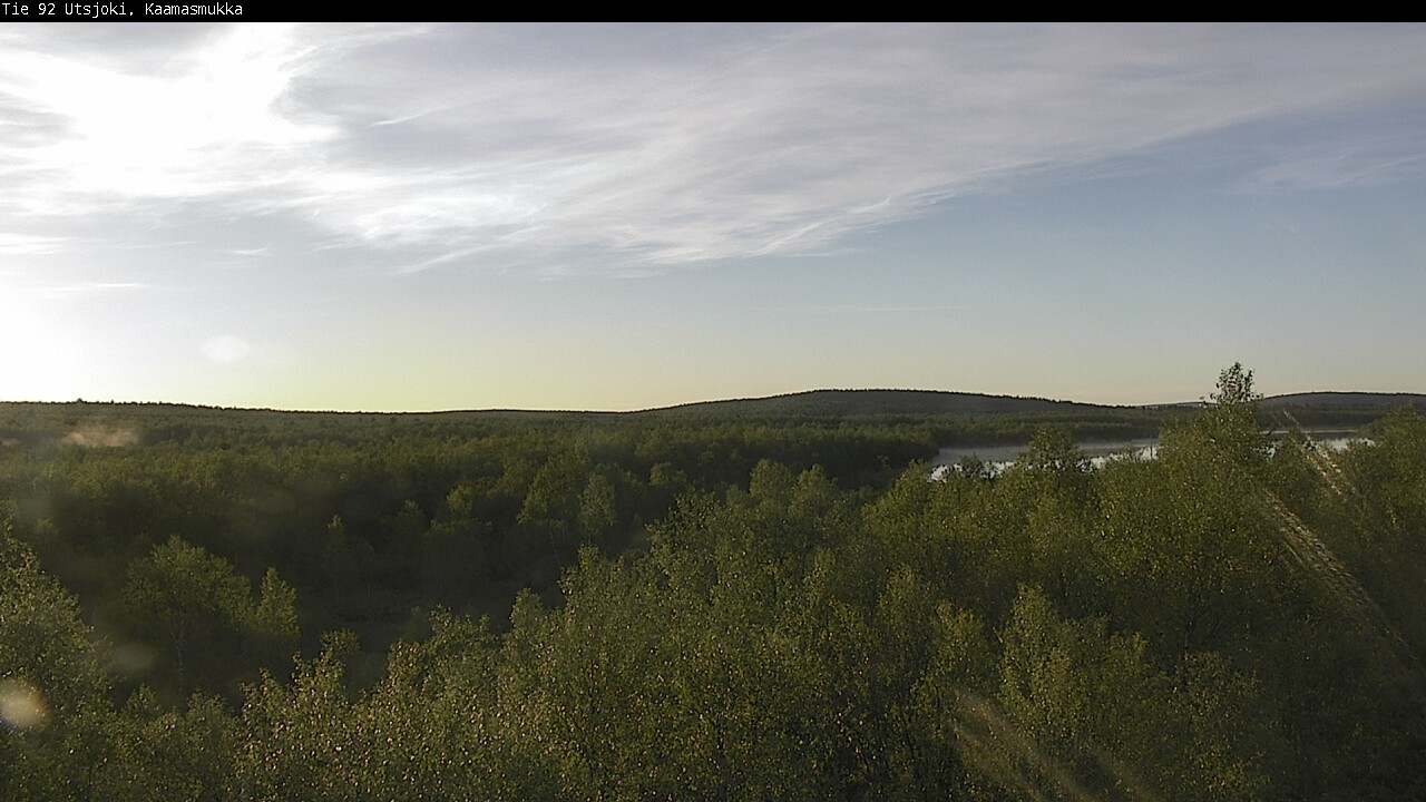 Weather Camera Image Väg 92 Utsjoki, Kaamasmukka, Utsjoki, Lappi