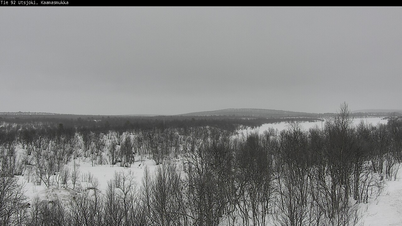 Kelikamerat Kuva Tie 92 Utsjoki, Kaamasmukka, Utsjoki, Lappi