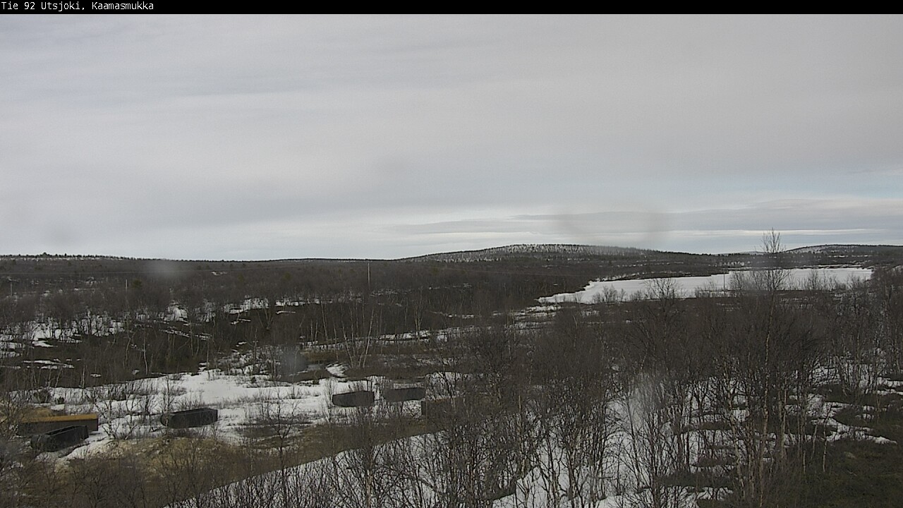 Weather Camera Image Väg 92 Utsjoki, Kaamasmukka, Utsjoki, Lappi