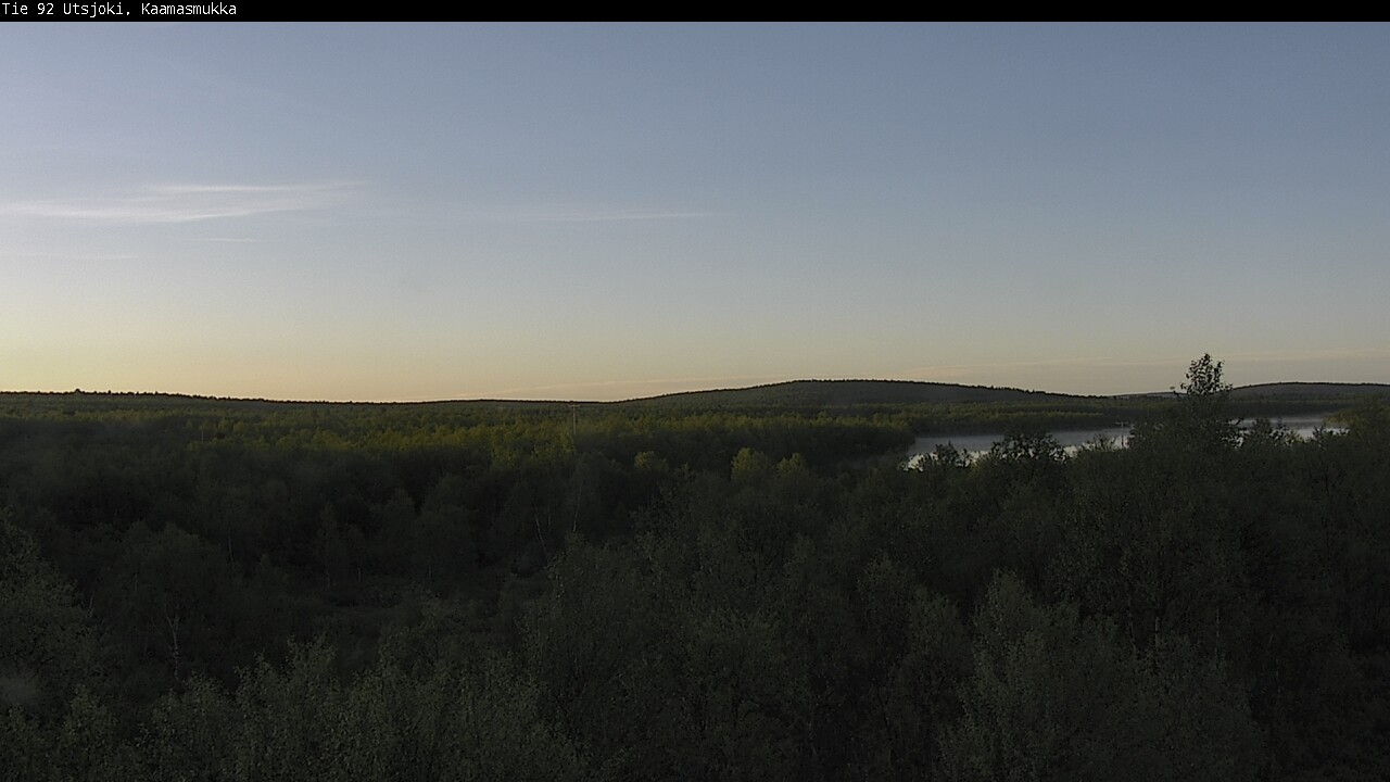 Weather Camera Image Väg 92 Utsjoki, Kaamasmukka, Utsjoki, Lappi