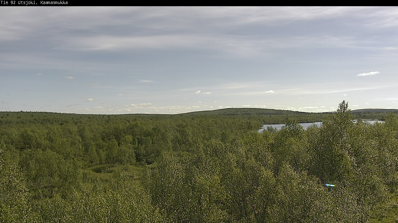 Weather Camera Image Väg 92 Utsjoki, Kaamasmukka, Utsjoki, Lappi