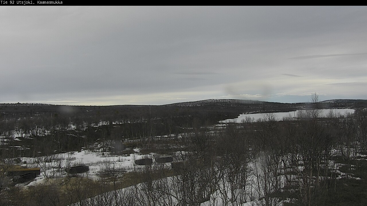 Weather Camera Image Väg 92 Utsjoki, Kaamasmukka, Utsjoki, Lappi