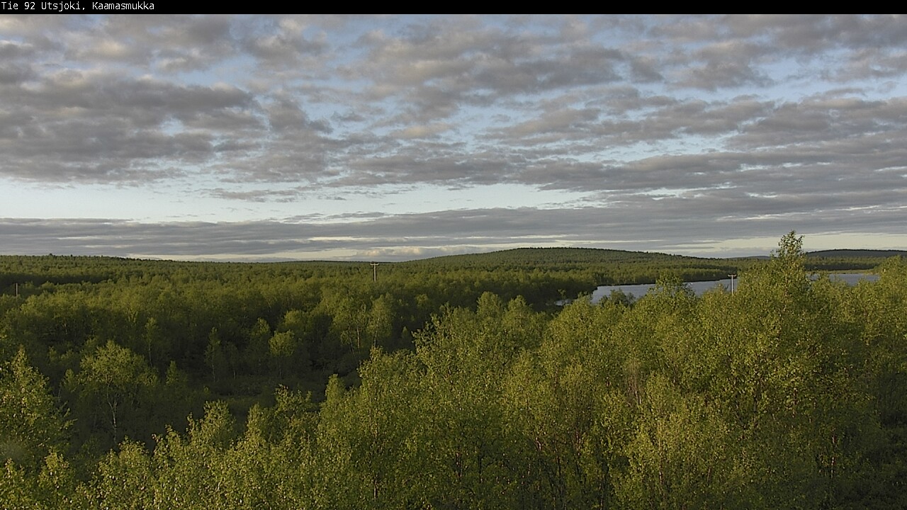Weather Camera Image Väg 92 Utsjoki, Kaamasmukka, Utsjoki, Lappi