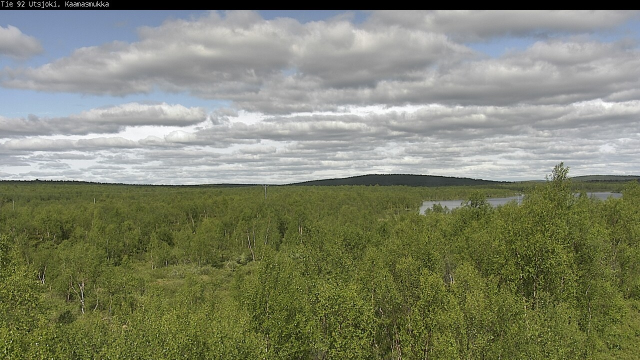 Weather Camera Image Väg 92 Utsjoki, Kaamasmukka, Utsjoki, Lappi