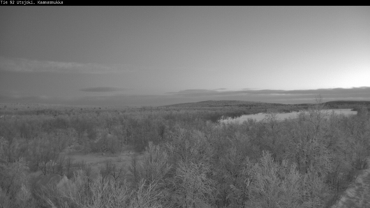 Weather Camera Image Road 92 Utsjoki, Kaamasmukka, Utsjoki, Lappi