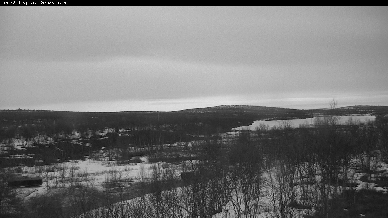 Weather Camera Image Väg 92 Utsjoki, Kaamasmukka, Utsjoki, Lappi