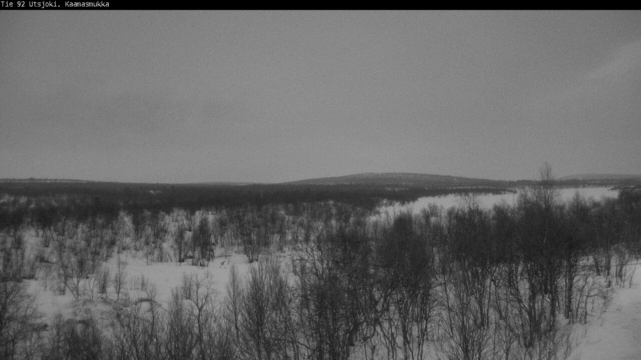 Kelikamerat Kuva Tie 92 Utsjoki, Kaamasmukka, Utsjoki, Lappi