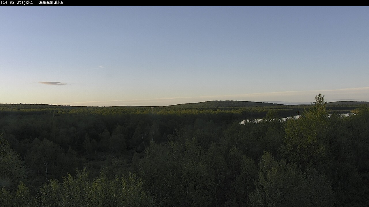 Weather Camera Image Väg 92 Utsjoki, Kaamasmukka, Utsjoki, Lappi