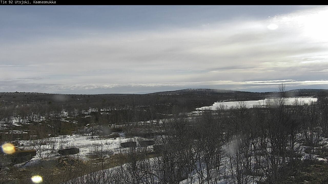 Weather Camera Image Väg 92 Utsjoki, Kaamasmukka, Utsjoki, Lappi